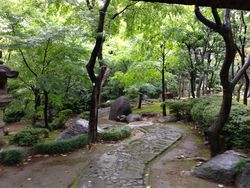 雨でも情緒あり